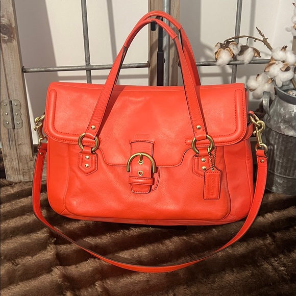 Coach Handbags - Coach Campbell Eva Flap Bag